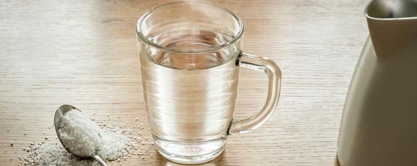 warm water