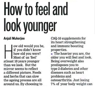 How to feel and look younger