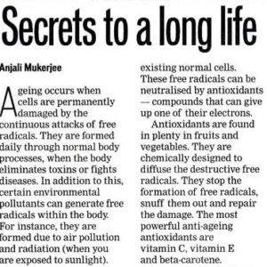 Secrets to a long life