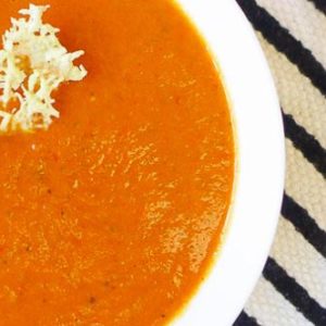 Crunchy Tomato Soup