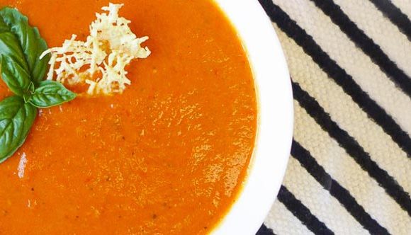 Crunchy Tomato Soup