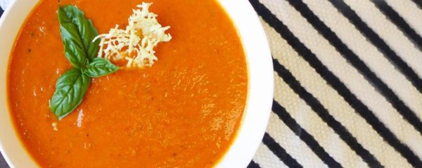 Crunchy Tomato Soup