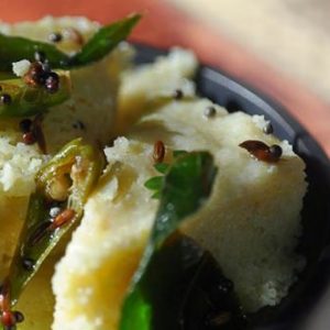 Whole Green Moong Dhokla