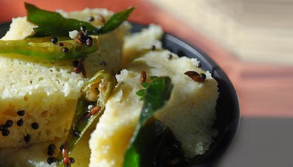 Whole Green Moong Dhokla