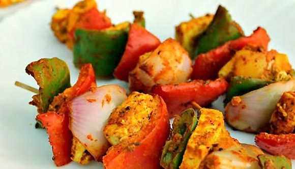 Mushroom & Paneer Tikka