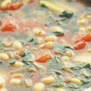 Vegetable Soup with French Beans