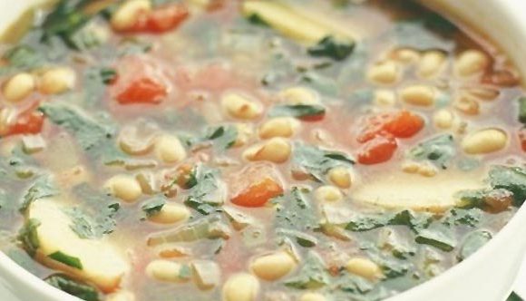 Vegetable Soup with French Beans