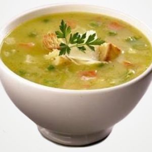 Vegetable Soup (with milk)