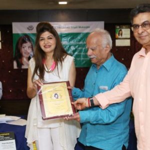 Khar Gymkhana Honours Anjali Mukerjee With “Living Legend” Award