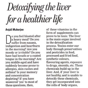 Detoxifying the liver for a healthier life