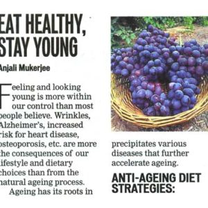 Eat healthy, stay young