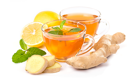 ginger lemon tea 