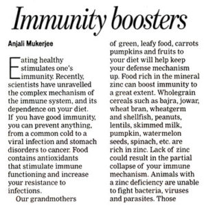 Immunity boosters