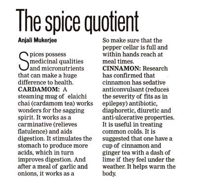 The spice quotient