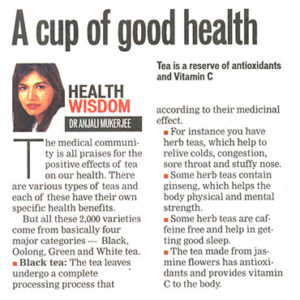 A cup of good health