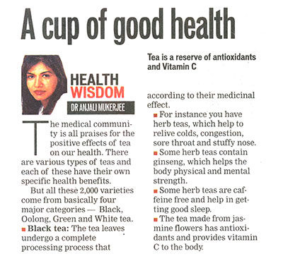 A cup of good health