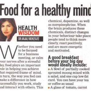 Food for a healthy mind