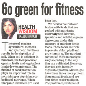 Go green for fitness