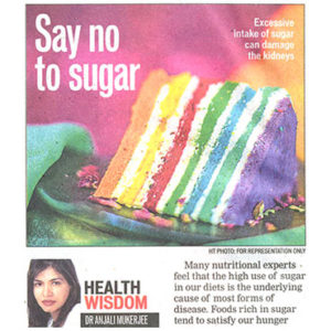 Say no to sugar