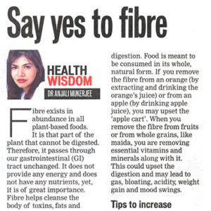 Say yes to fibre