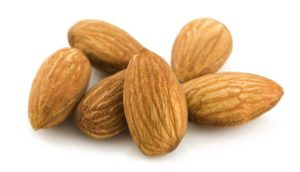 Almonds are loaded with good carbs