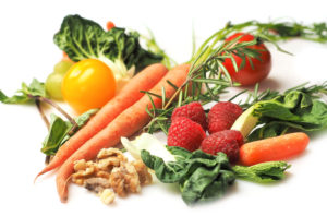 Vegetables and fruits are loaded with good carbs