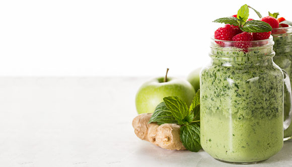 Fruit and Basil Smoothie