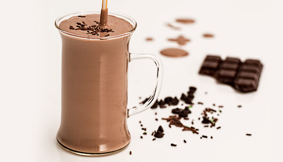 Chocolate and Milk Smoothie