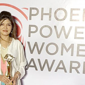 Anjali Mukerjee Receives Power Woman 2018 Award