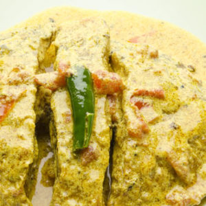 Fish in Green Masala