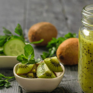 Tangy, Refreshing Cucumber-Kiwi Cooler