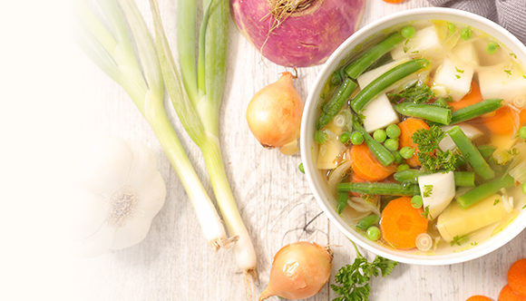 Yummy Homemade Vegetable soup