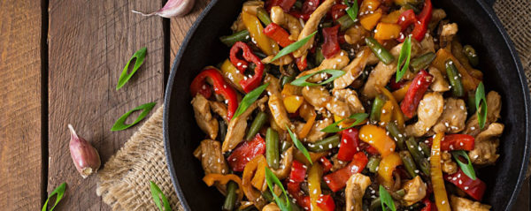 lemon chicken stir fry