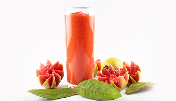 Tropical Pink Guava Smoothie