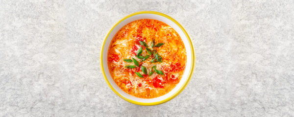 tomato egg drop soup