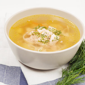 Clear Chicken Soup for Cold & Flu