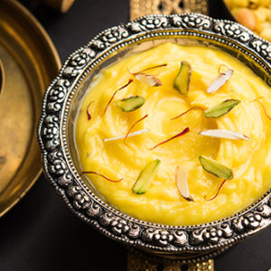 Low-fat Kesar Shrikhand