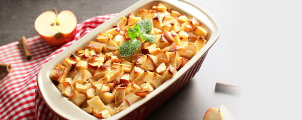 apple custard