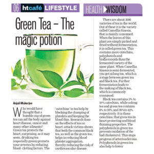 Green Tea-The Magic Potion