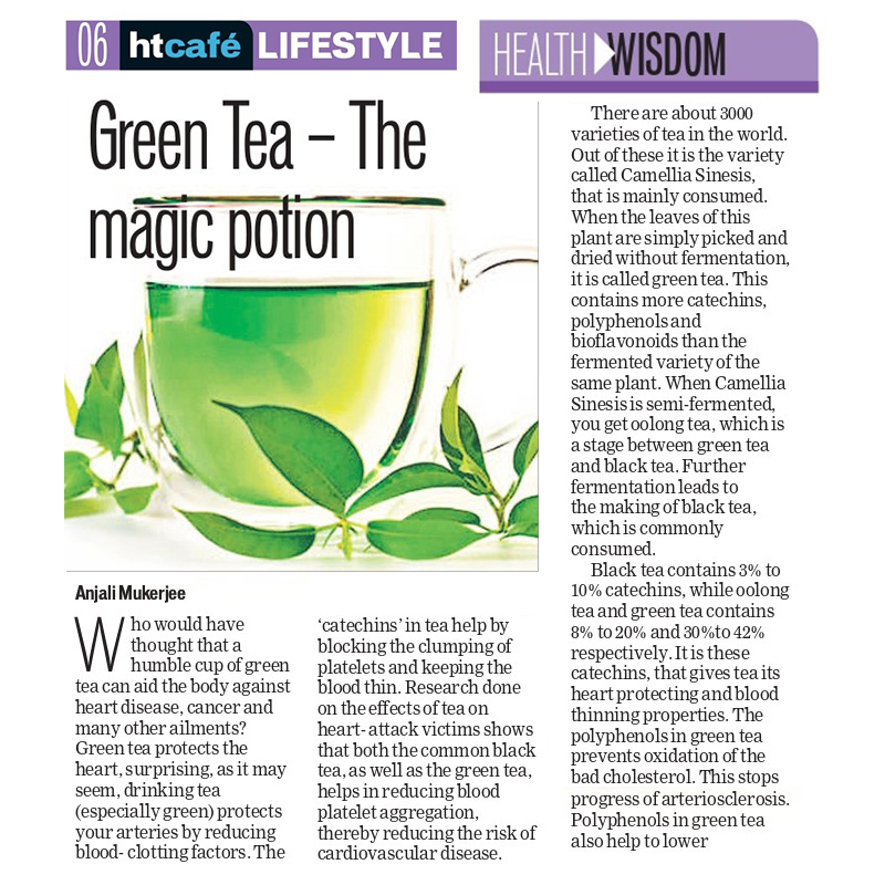 Green Tea The Magic Potion